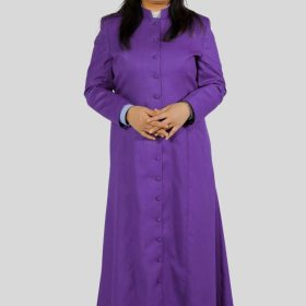 Trendy Clergy Robes for Womens in Purple