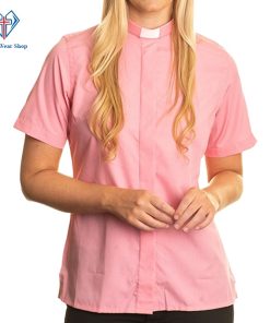 Clergy Shirts for Women Pink