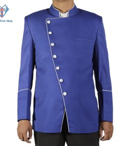 Clergy Jackets Blue Double Breast