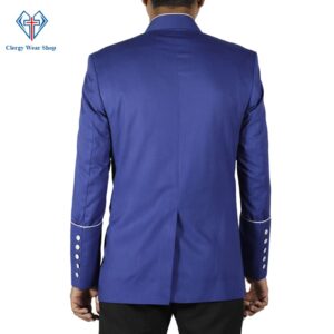 Clergy Jackets Blue Double Breast