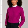 Ministry Fit Neckband Clergy Shirt for Women
