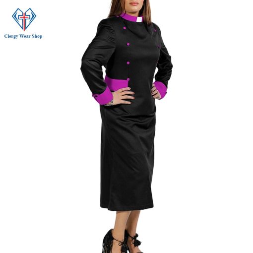 Black Designer Clergy Dresses