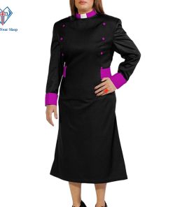 Black Designer Clergy Dresses