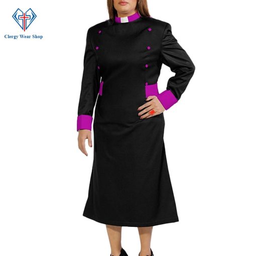 Black Designer Clergy Dresses