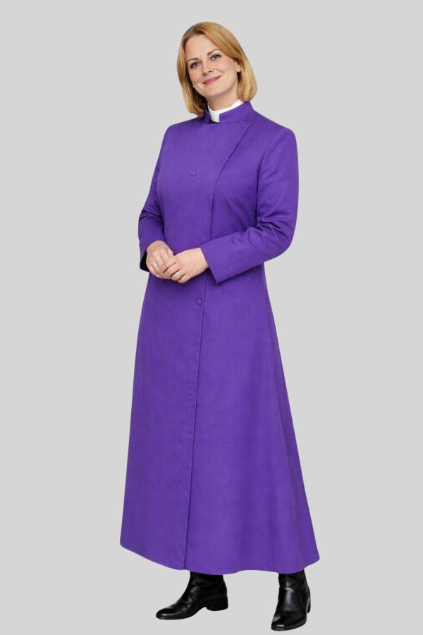 Disciples Roman Purple Anglican Womens Cassock