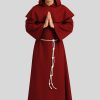 Franciscan Monk Habit with Removeable Hood