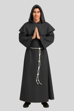 Franciscan Monk Habit with Removeable Hood