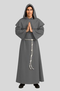 Franciscan Monk Habit with Removeable Hood