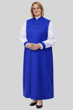 3-Stripe Royal Blue Clerical Womens Chimere
