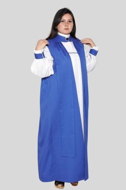 Women's Clergy Chimere Blue in Best Quality