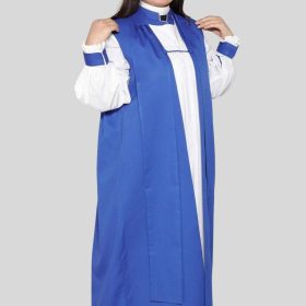 Royal Blue Women’s Clergy Chimere in Finest Quality