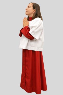 Altar Server Cassock for Girls with Comfortable Fit