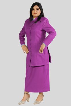 Female Clergy Dress Two Piece Set for Stylish Look