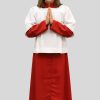Girls Altar Server Cassock with Comfortable Fit