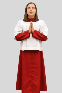 Girls Altar Server Cassock with Comfortable Fit