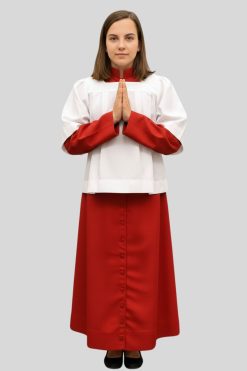 Girls Altar Server Cassock with Comfortable Fit