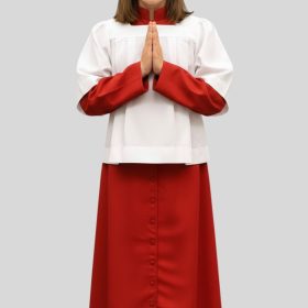 Girls Altar Server Cassock with Comfortable Fit