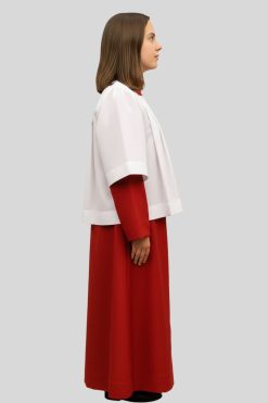 Girls Altar Server Cassock with Comfortable Fit