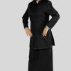 Ladies Black Skirt Suits