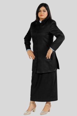 Ladies Black Skirt Suits