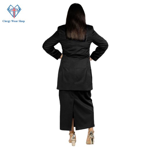 Ladies Black Skirt Suits