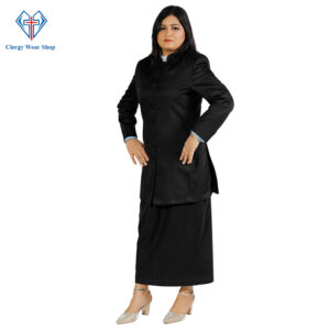 Ladies Black Skirt Suits