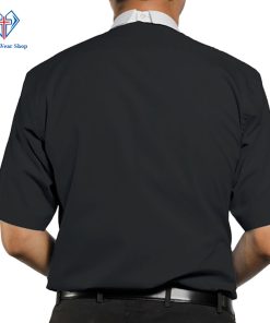 Neckband Black Clergy Shirt