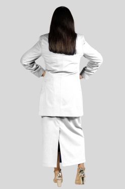 White Church Outfit for Women – Two Piece Set