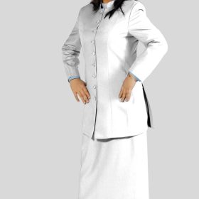 White Church Outfit for Women – Two Piece Set