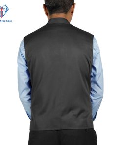 Black Clergy Vest