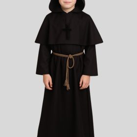 Comfortable Monk Costume for Kids in Soft Fabric