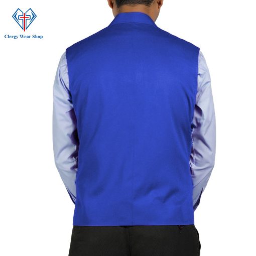Clergy Vest Royal Blue