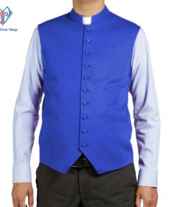 Clergy Vest Royal Blue