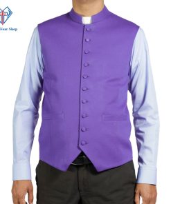 Royal Blue Vest Mens