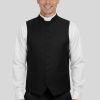 Traditional Black Clergy Vest for Formal Churchwear