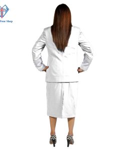 Womens White Skirt Suit