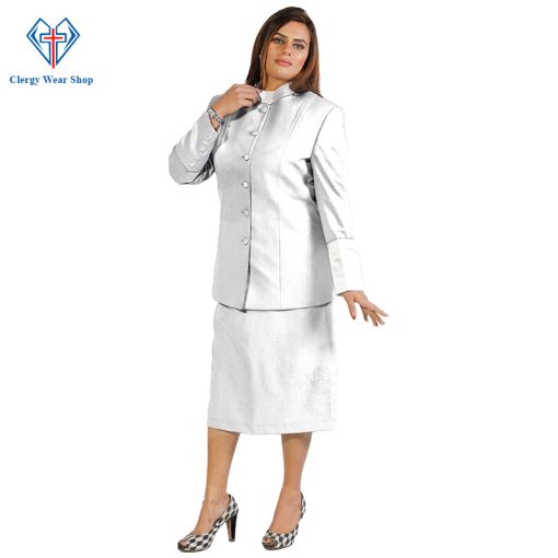 Womens White Skirt Suit