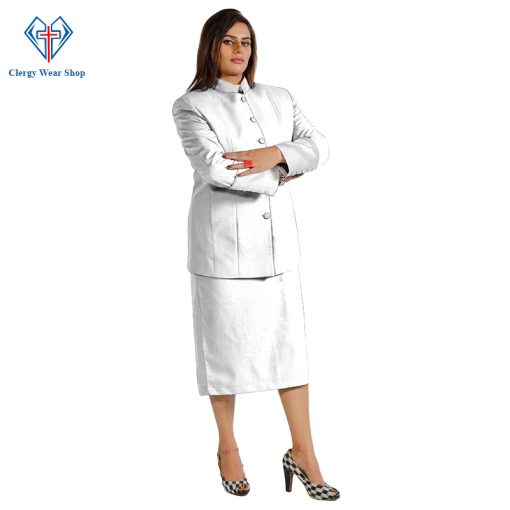 Womens White Skirt Suit