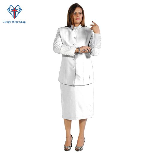 Womens White Skirt Suit