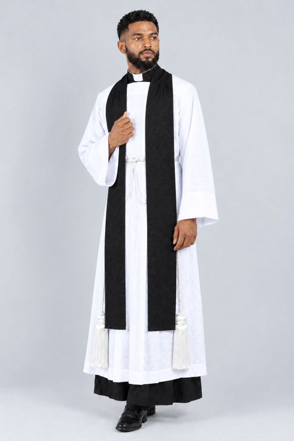 Black Clergy Vestment for Pastor