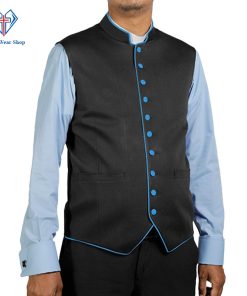 Black Mens Vest