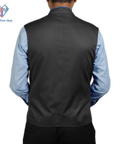 Black Mens Vest