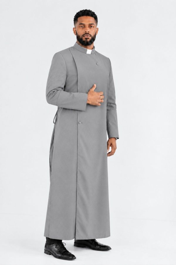 Gray Anglican Cassock