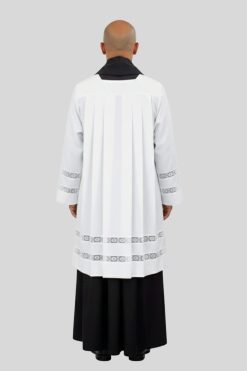 Honored, Black Class A Pastor Vestments Set of 4 for Men