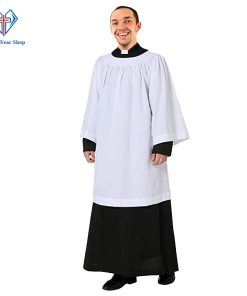 Round Neck Clergy Surplice