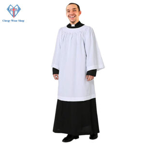 Round Neck Clergy Surplice