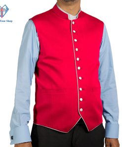 Mens Red Vest