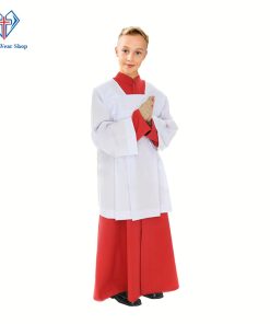 Altar Server Roman Cassock Red