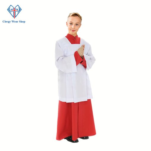 Altar Server Roman Cassock Red