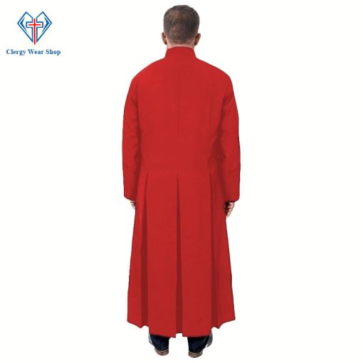 Men's Class A Vestments Red Anglican Cassock